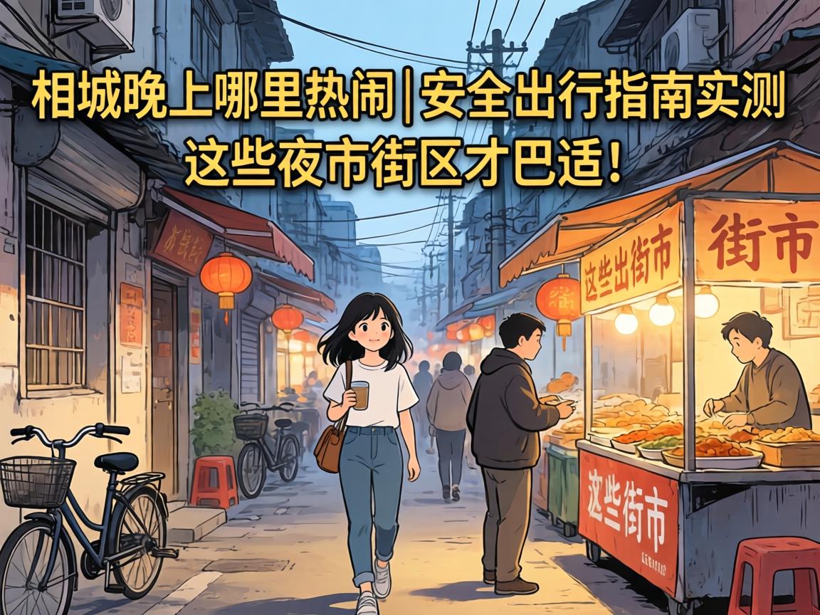 相城晚上哪里热闹｜安全出行指南实测，这些夜市街区才巴适！