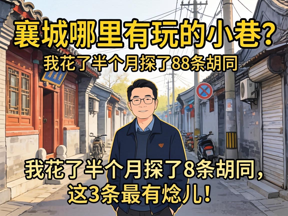 襄城哪里有玩的小巷?我花了半个月探了8条胡同,这3条最有哏儿!