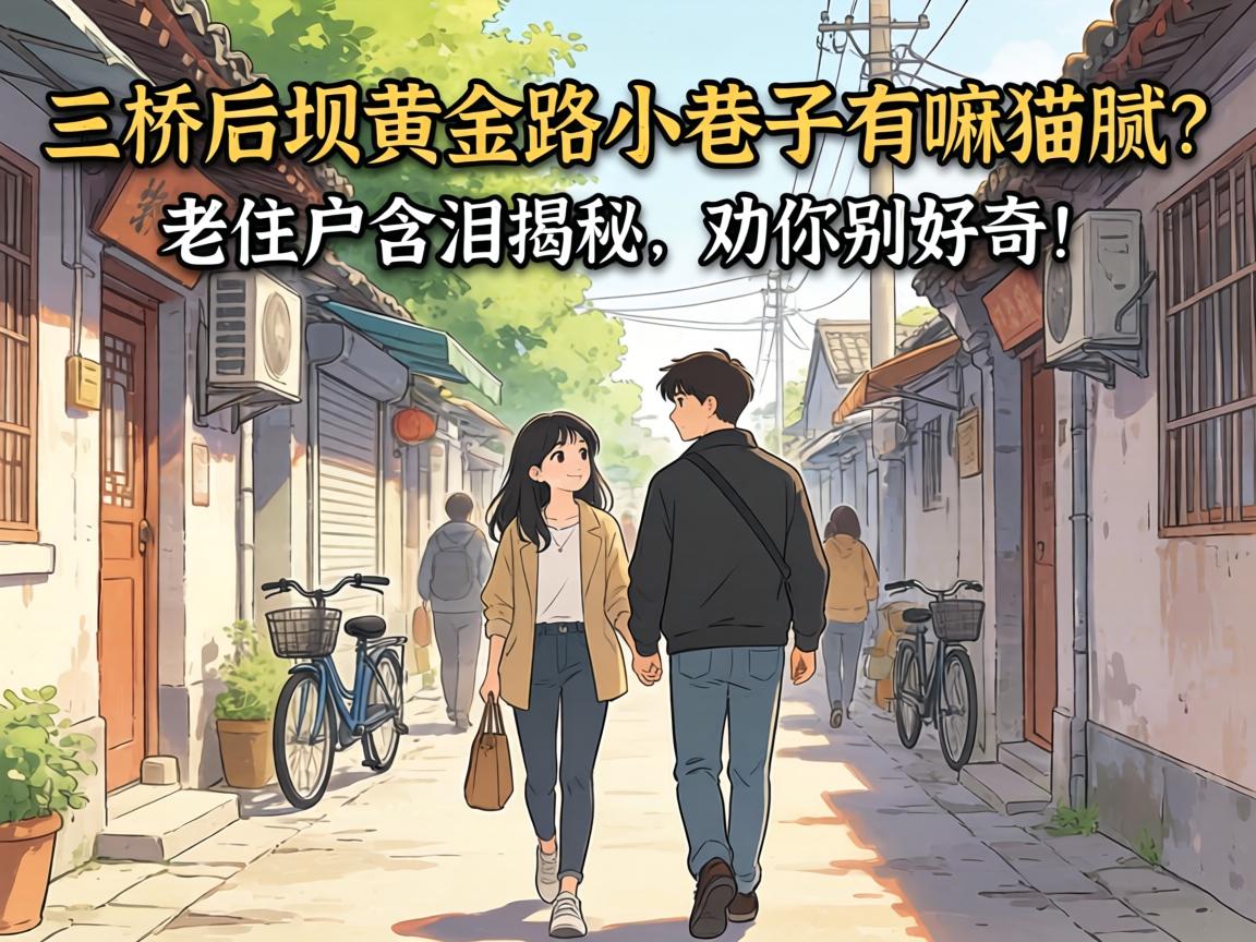 三桥后坝黄金路小巷子有嘛猫腻？老住户含泪揭秘，劝你别好奇！