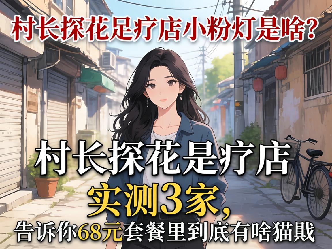 村长探花足疗店小粉灯是啥？实测3家，告诉你68元套餐里到底有啥猫腻
