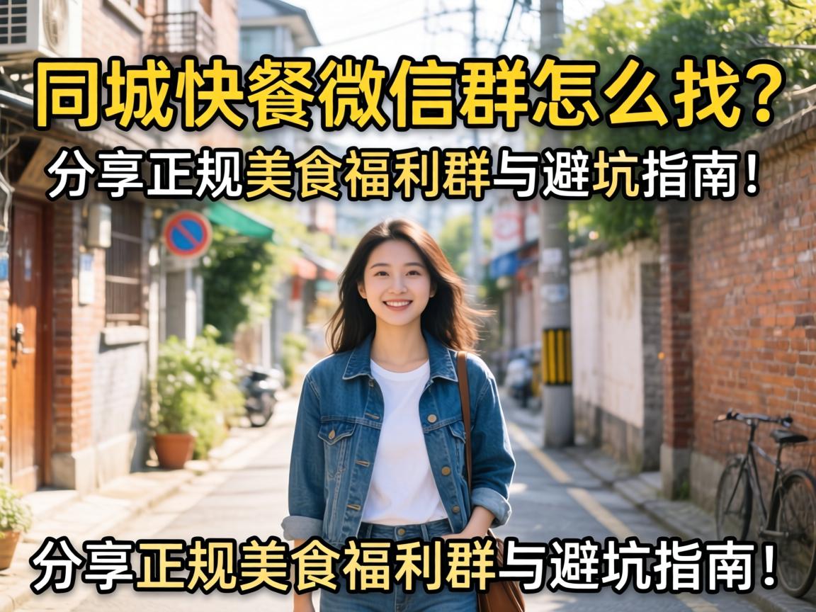 同城快餐微信群怎么找？分享正规美食福利群与避坑指南！