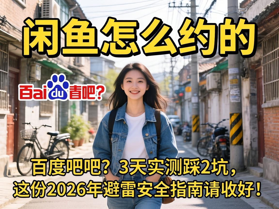 闲鱼怎么约的 百度贴吧？3天实测踩2坑，这份2026年避雷安全指南请收好！