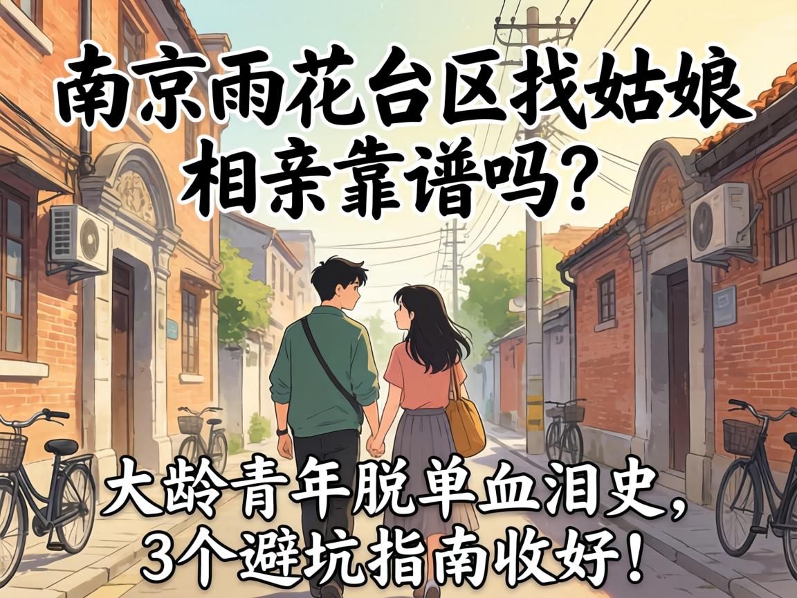 南京雨花台区找姑娘相亲靠谱吗?大龄青年脱单血泪史,3个避坑指南收好!