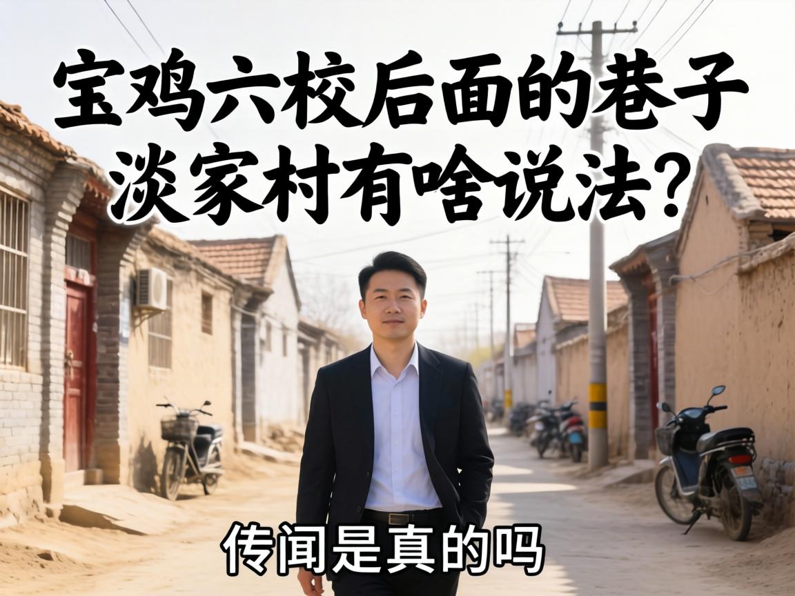 宝鸡六校后面的巷子淡家村有啥说法？传闻是真的吗？