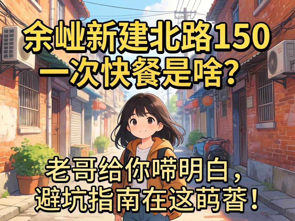 余姚新建北路150一次快餐是啥?老哥给你唠明白,避坑指南在这旮沓!