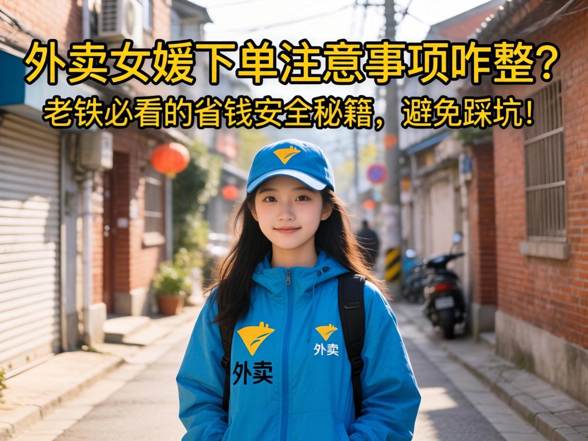 外卖女媛下单注意事项咋整？老铁必看的省钱安全秘籍，避免踩坑！