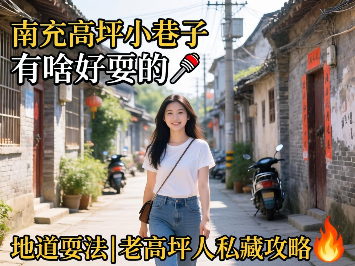 南充高坪小巷子有啥好耍的?地道耍法|老高坪人私藏攻略?