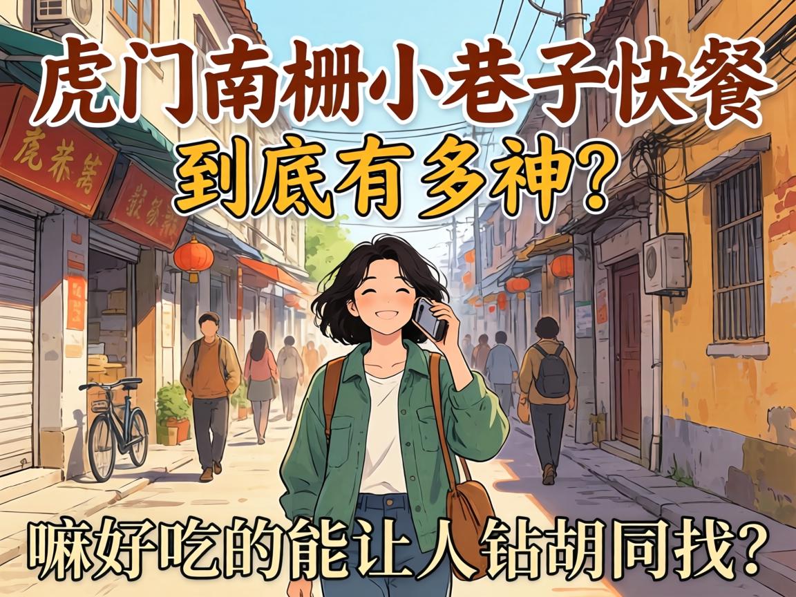 虎门南栅小巷子快餐到底有多神?嘛好吃的能让人钻胡同找?