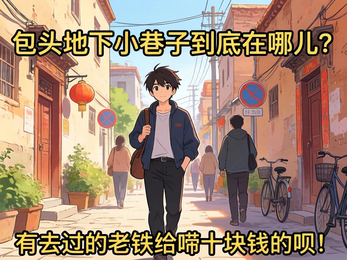 包头地下小巷子到底在哪儿？有去过的老铁给唠十块钱的呗！