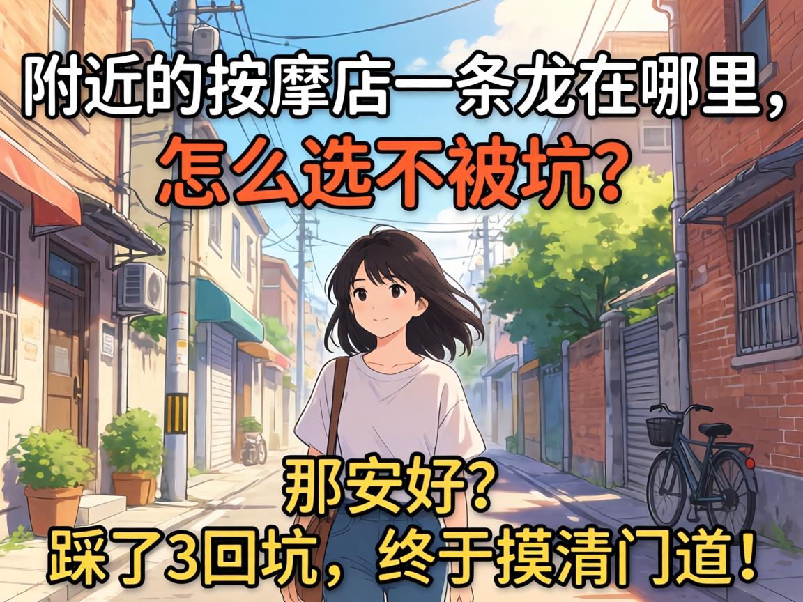 附近的按摩店一条龙在哪里,怎么选不被坑？哪家好？踩了3回坑，终于摸清门道！