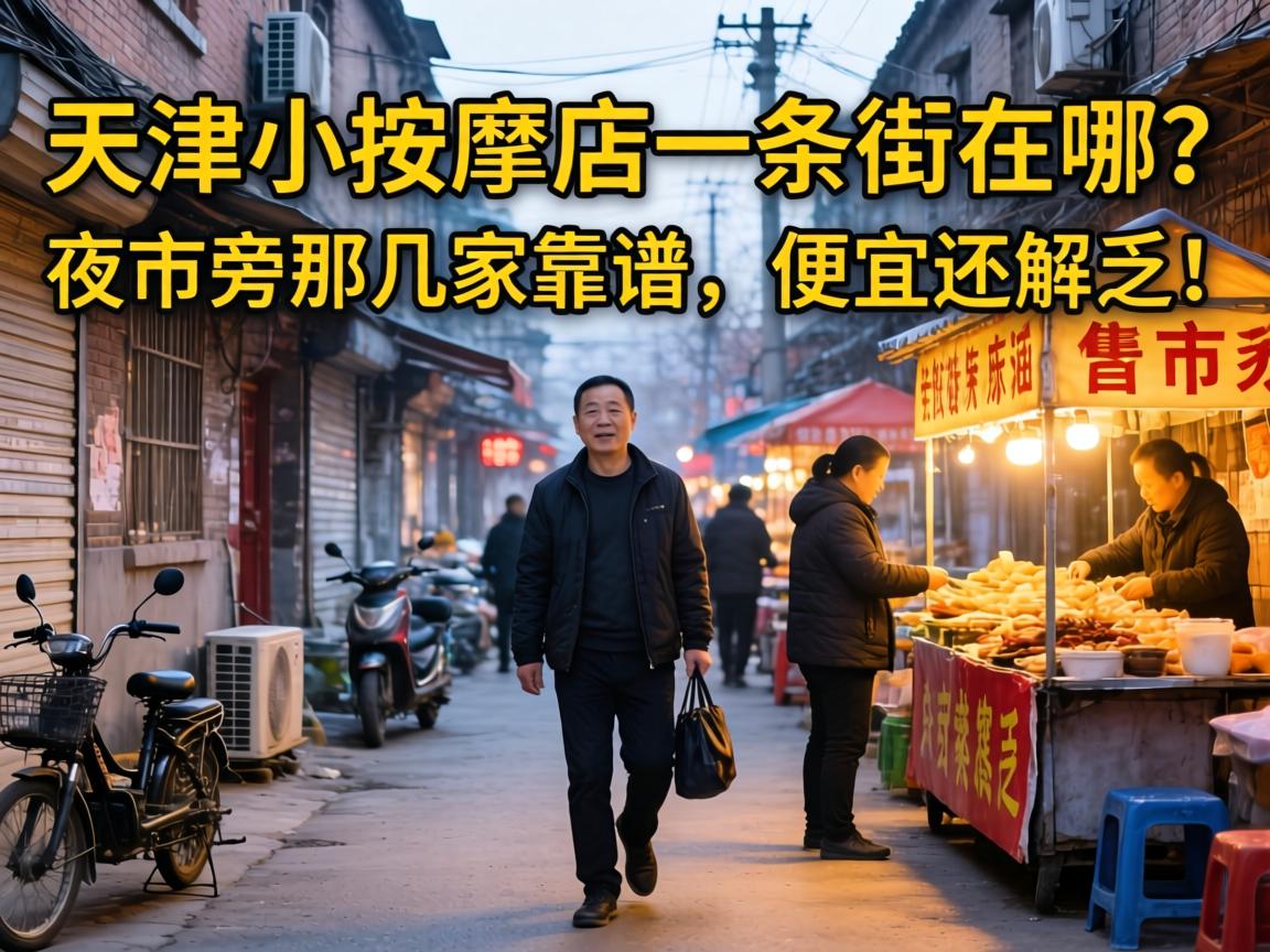 天津小推拿店一条街在哪？？？？？夜市旁那几家靠谱、自制还解乏！