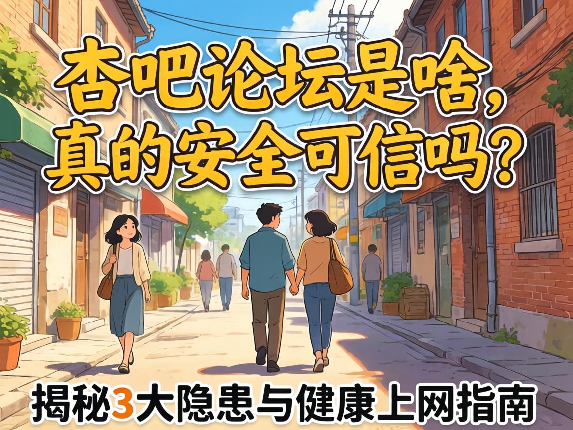 杏吧论坛是啥,真的安全可信吗?揭秘3大隐患与健康上网指南