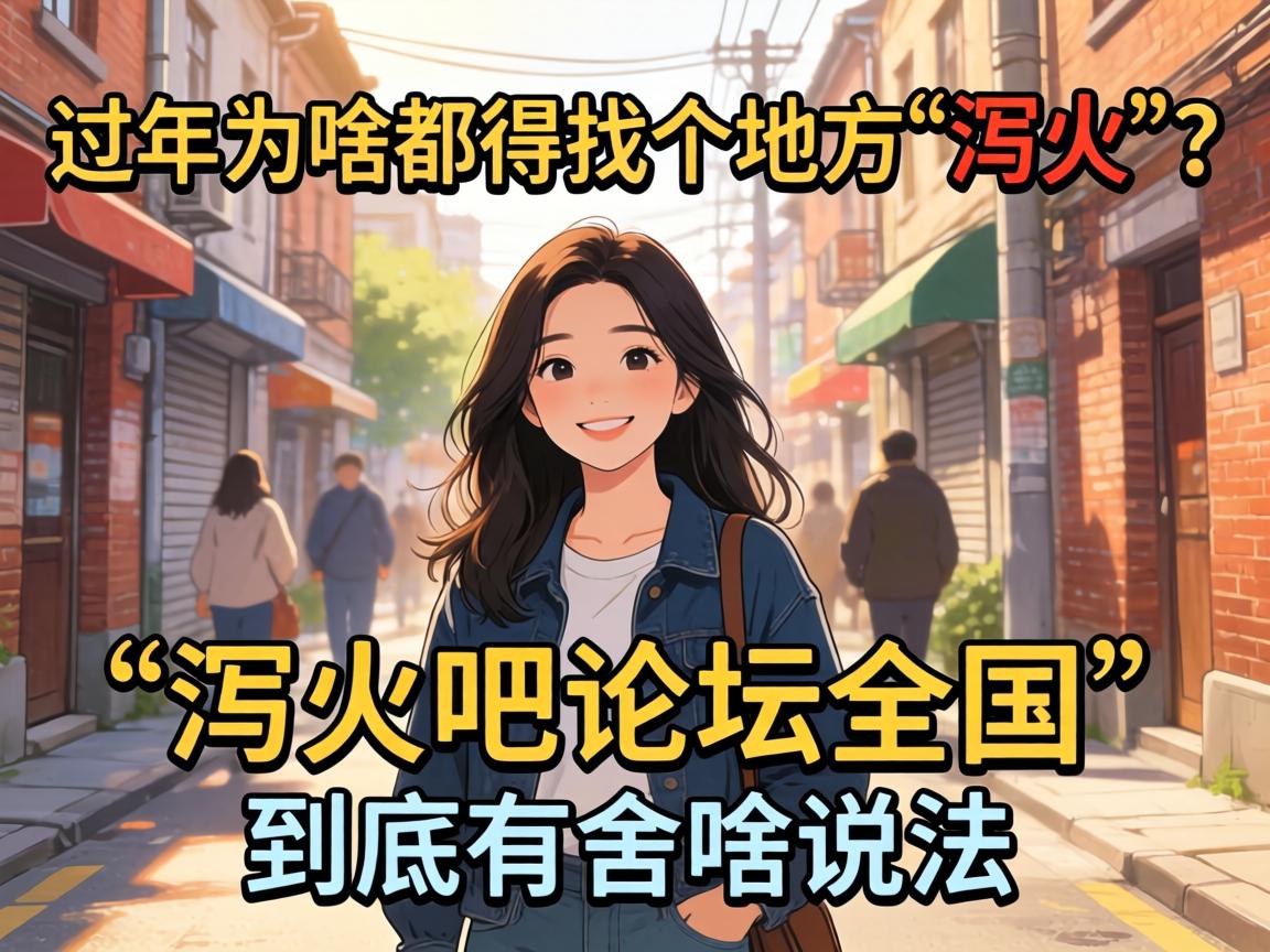 过年为啥都得找个地方“泻火”？“泻火吧论坛全国”到底有啥说法？