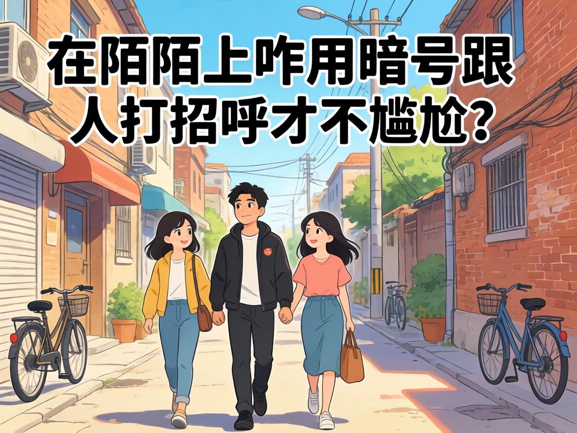 在陌陌上咋用暗号跟人打招呼才不尴尬？