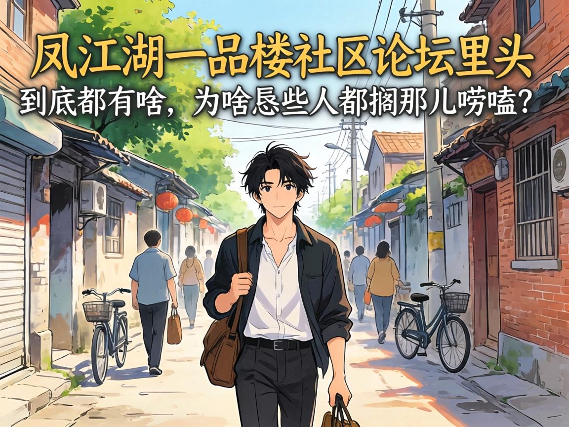 凤江湖一品楼社区论坛里头到底都有啥,为啥恁些人都搁那儿唠嗑?