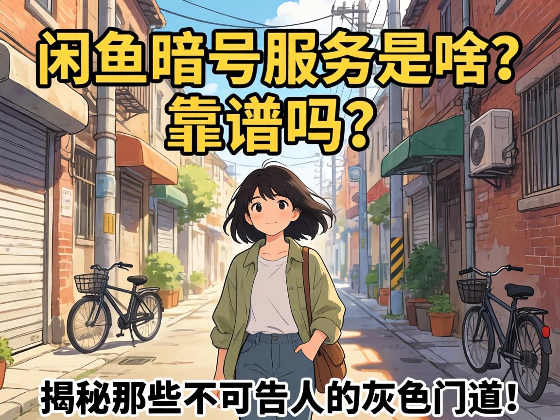 闲鱼暗号服务是啥?靠谱吗?揭秘那些不可告人的灰色门道!