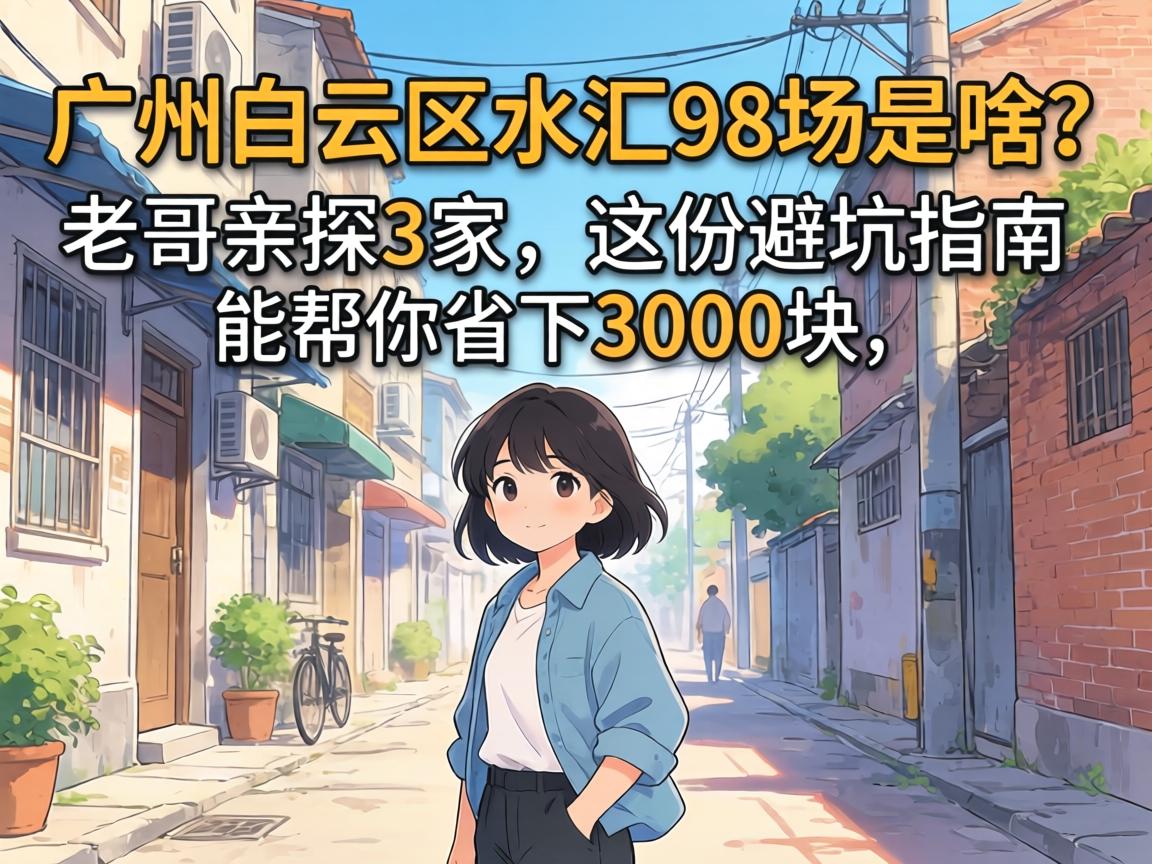 广州白云区水汇98场是啥？老哥亲探3家，这份避坑指南能帮你省下3000块