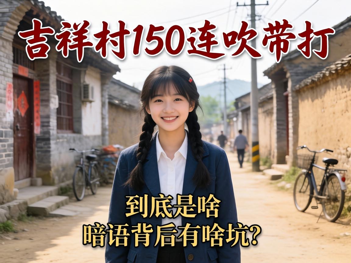 吉祥村150连吹带打的背景和意义到底是啥？暗语背后有啥坑？