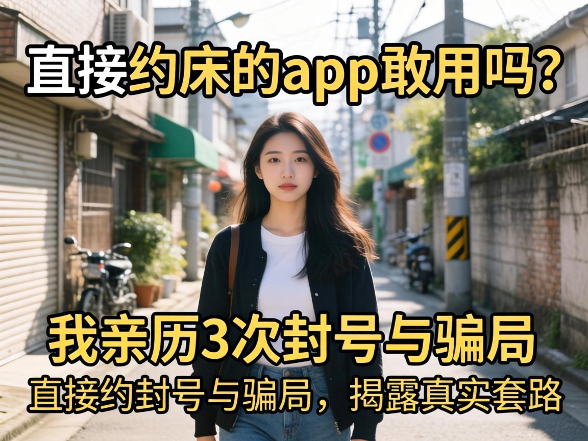 直接约床的app敢用吗？我亲历3次封号与骗局，揭露真实套路