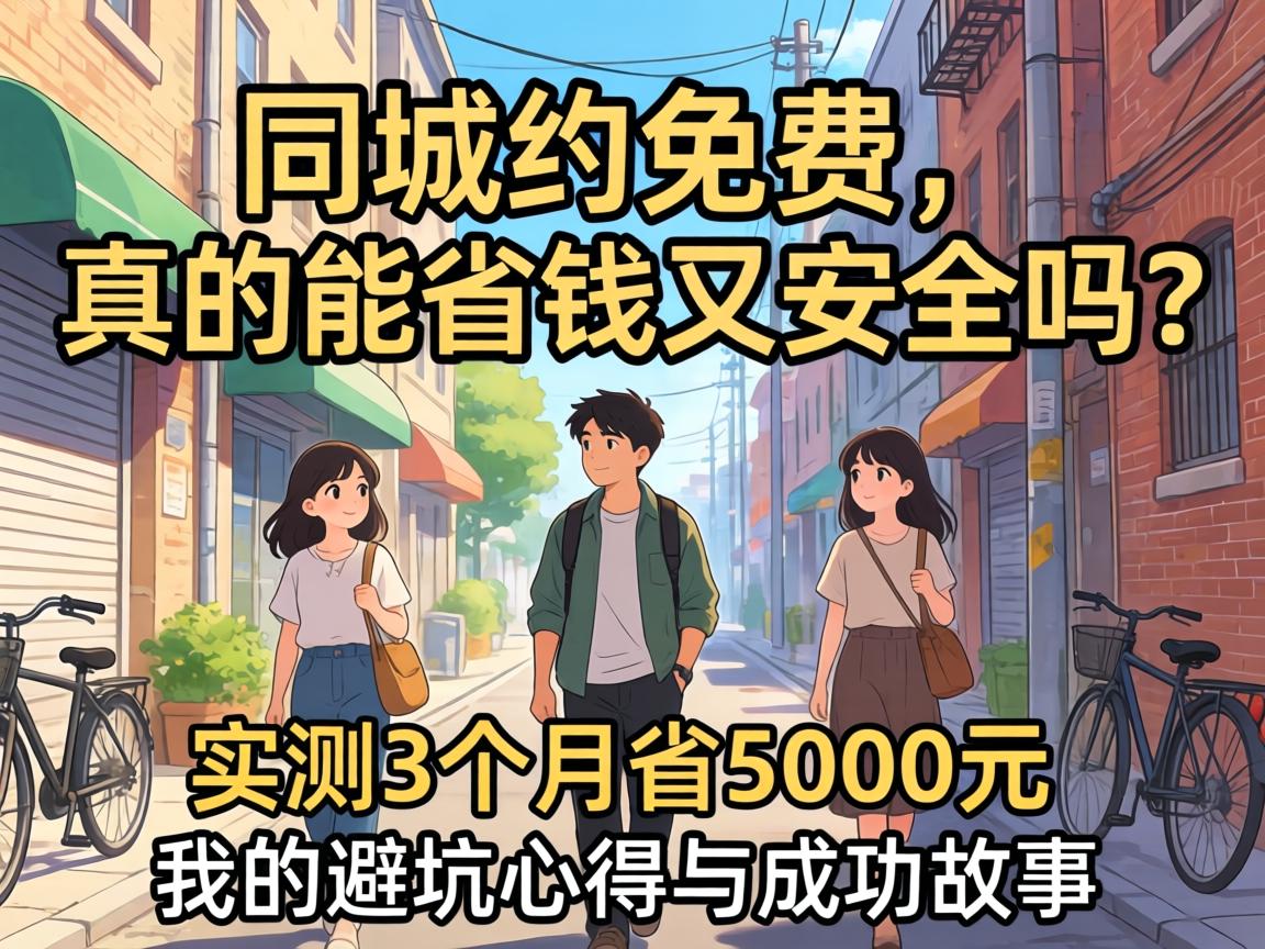同城约免费，，，真的能省钱又清静吗？？？？实测3个月省5000元，，，我的避坑心得与乐成故事