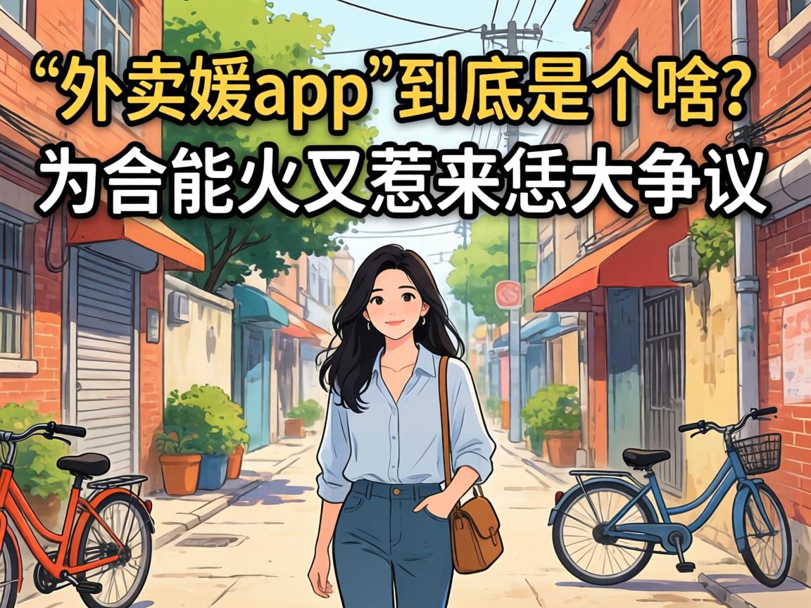 “外卖媛app”到底是个啥？为啥能火又惹来恁大争议？