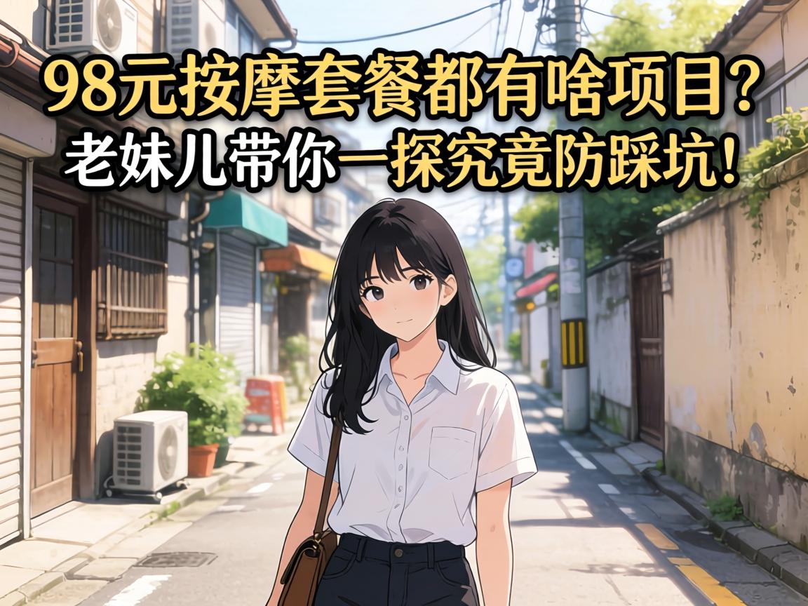 98元按摩套餐都有啥项目？老妹儿带你一探究竟防踩坑！