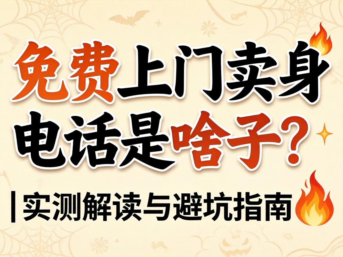 免费上门卖身电话是啥子?| 实测解读与避坑指南?
