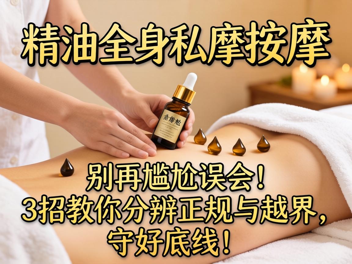精油全身推拿包括私处推拿吗？？？？？别再尴尬误会！3招教你区分正规与越界，，，守好底线！