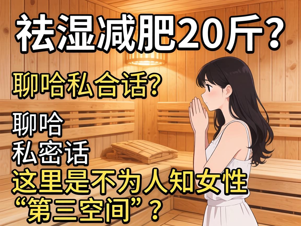 桑拿房的女性私语，能祛湿减肥20斤？聊啥私密话？这里是不为人知的女性“第三空间”？