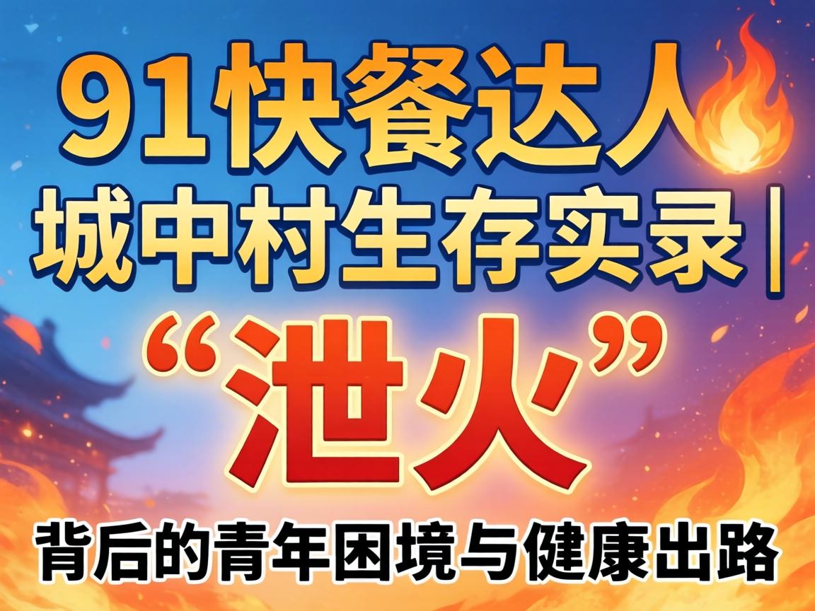 91¿ì²Í´ïÈ˳ÇÖдåÉú´æÊµÂ¼£ü¡°Ð¹»ð¡±±³ºóµÄÇàÄêÀ§¾³Ó뽡¿µ³ö·