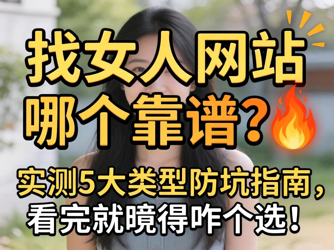 找女人网站哪个靠谱？？？？？?实测5大类型防坑指南，，看完就晓得咋个。。