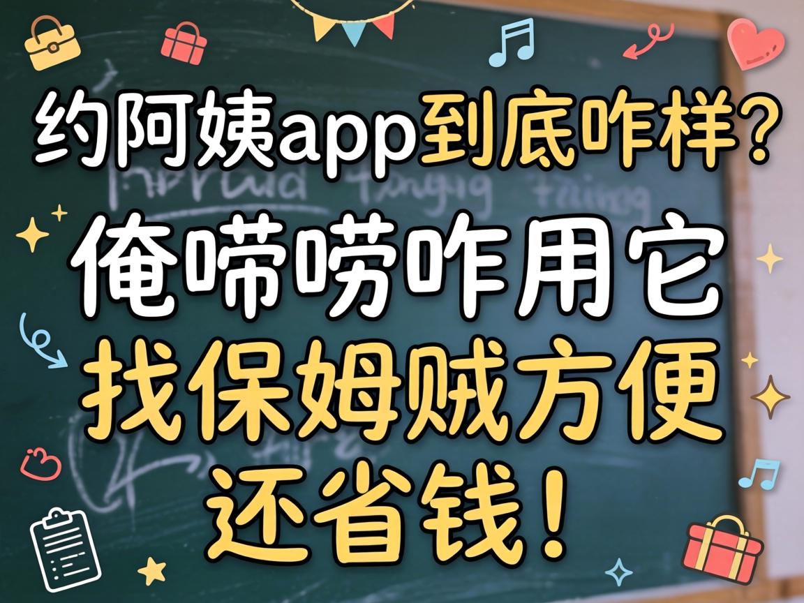 约阿姨app到底咋样？俺唠唠咋用它找保姆贼方便还省钱！