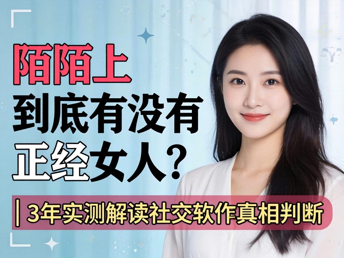 陌陌上究竟有没有正经女人？？| 3年实测解读社交软件真相