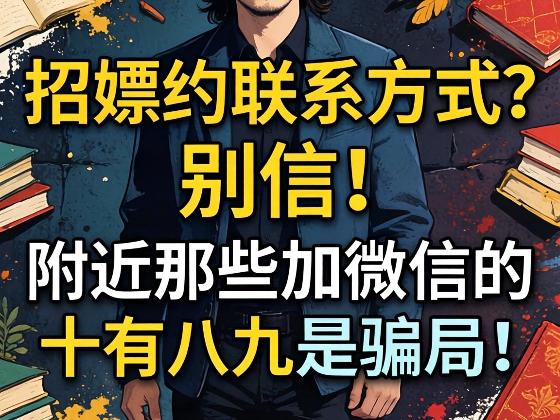 招嫖约联系方式？别信！附近那些加微信的十有八九是骗局！