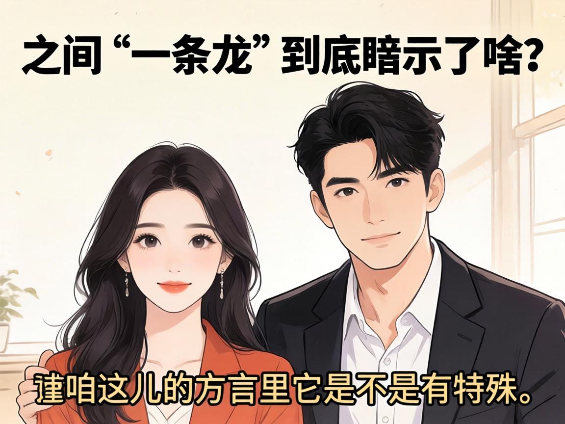 男女之间“一条龙”到底暗示了啥？在咱这儿的方言里它是不是有特殊含义？
