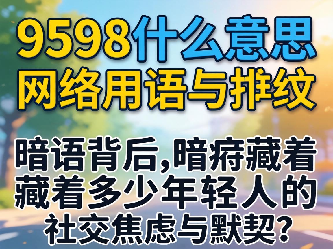 9598ʲô��˼�����������⴮�����пڱ��������ż��������˵��罻������Ĭ����