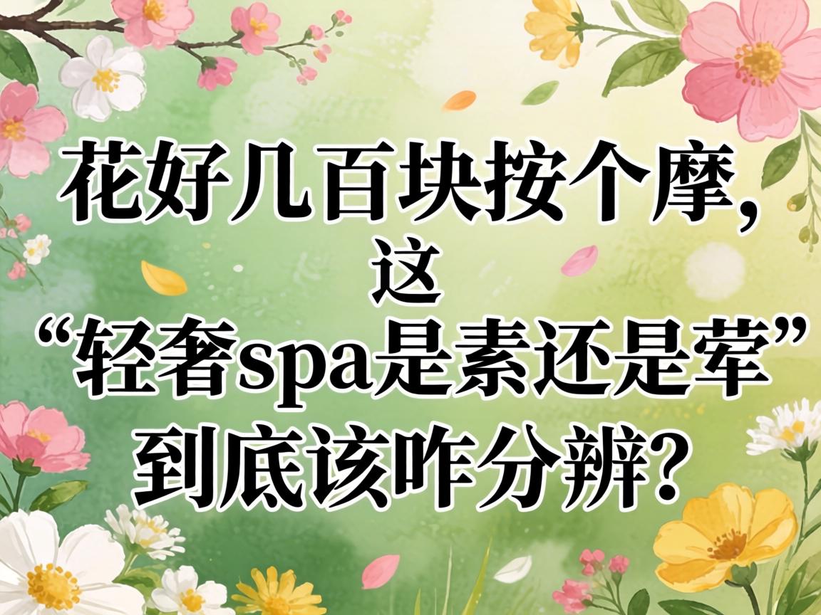 ���ü��ٿ鰴��Ħ���⡰����spa�����վɻ硱������զ������
