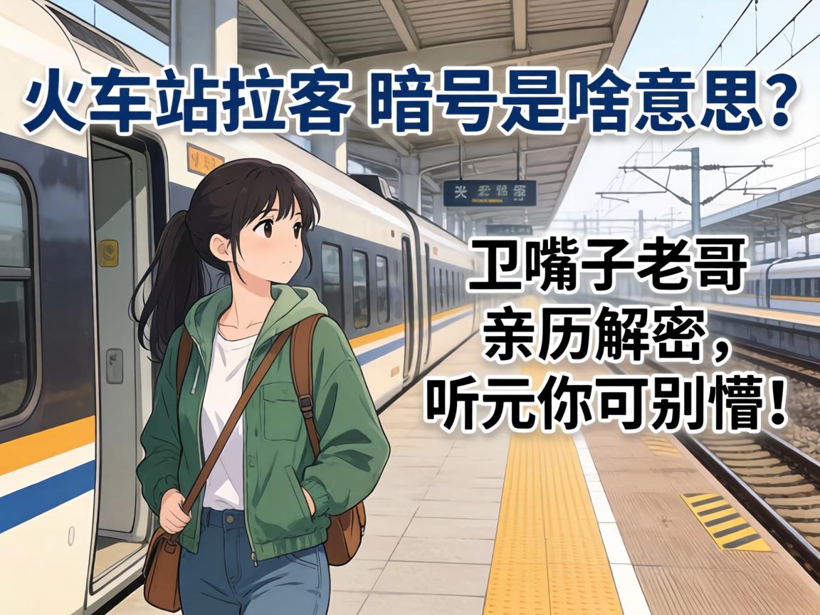 火车站拉客女暗号是啥意思？卫嘴子老哥亲历解密，听完你可别懵！