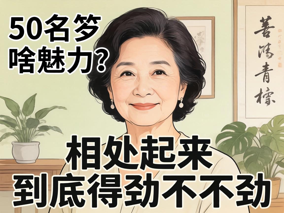 50岁的妇女有啥魅力？？相处起来究竟得劲不得劲？？