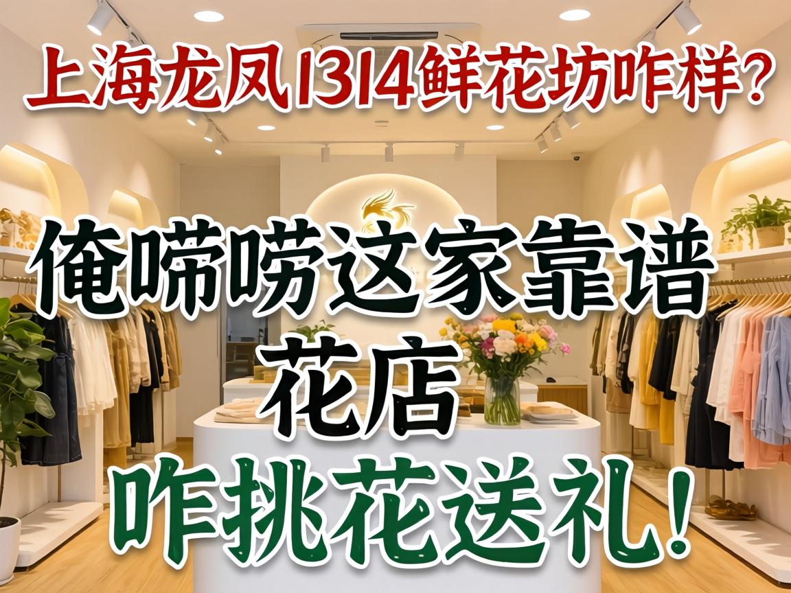 上海龙凤1314鲜花坊咋样？？？？俺唠唠这家靠谱花店咋挑花送礼！