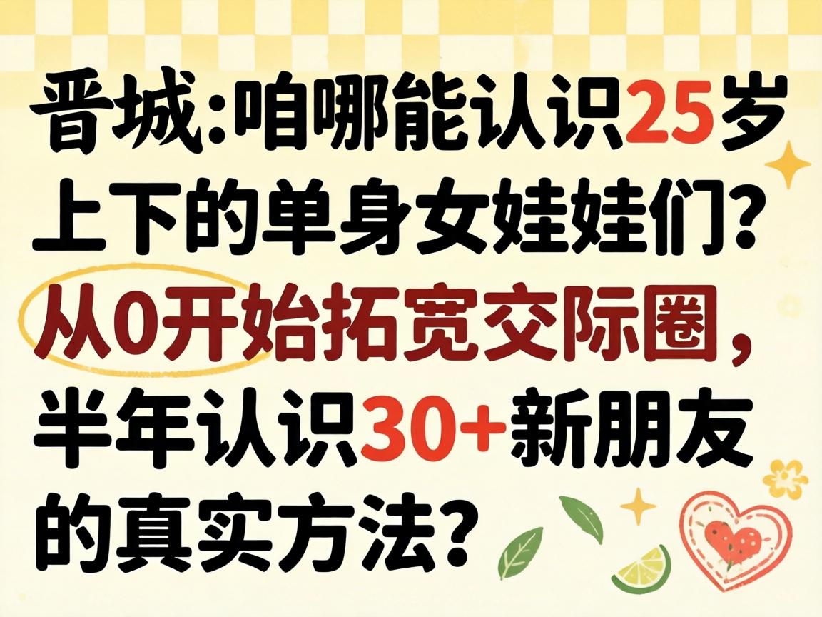 �ڽ�������������ʶ25�����µ�ֻ��Ů������������0��ʼ�ؿ�����Ȧ��������ʶ30+�����ѵ���ʵҪ����