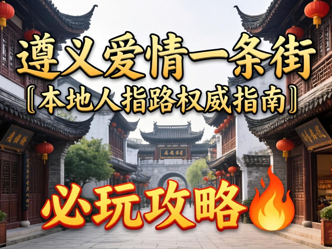 遵义恋爱一条街在哪里|外地人指路权威指南|必玩攻略?