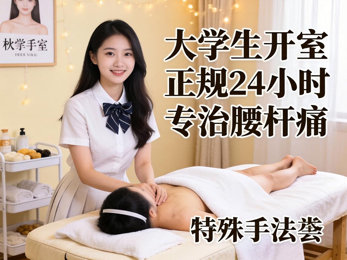 女大学生开的按摩室正规24小时特殊手法专治腰杆痛