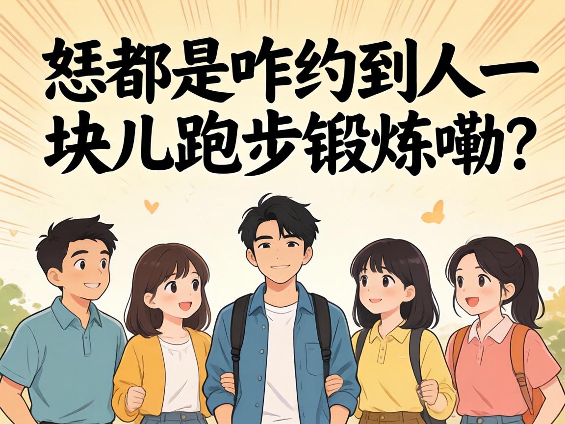 恁都是咋约到人一块儿跑步磨炼嘞？？？？？