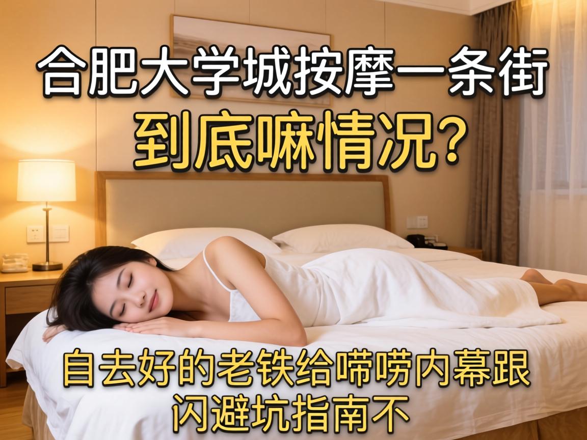 合肥大学城按摩一条街介到底嘛情况?有去过的老铁给唠唠内幕跟避坑指南不?