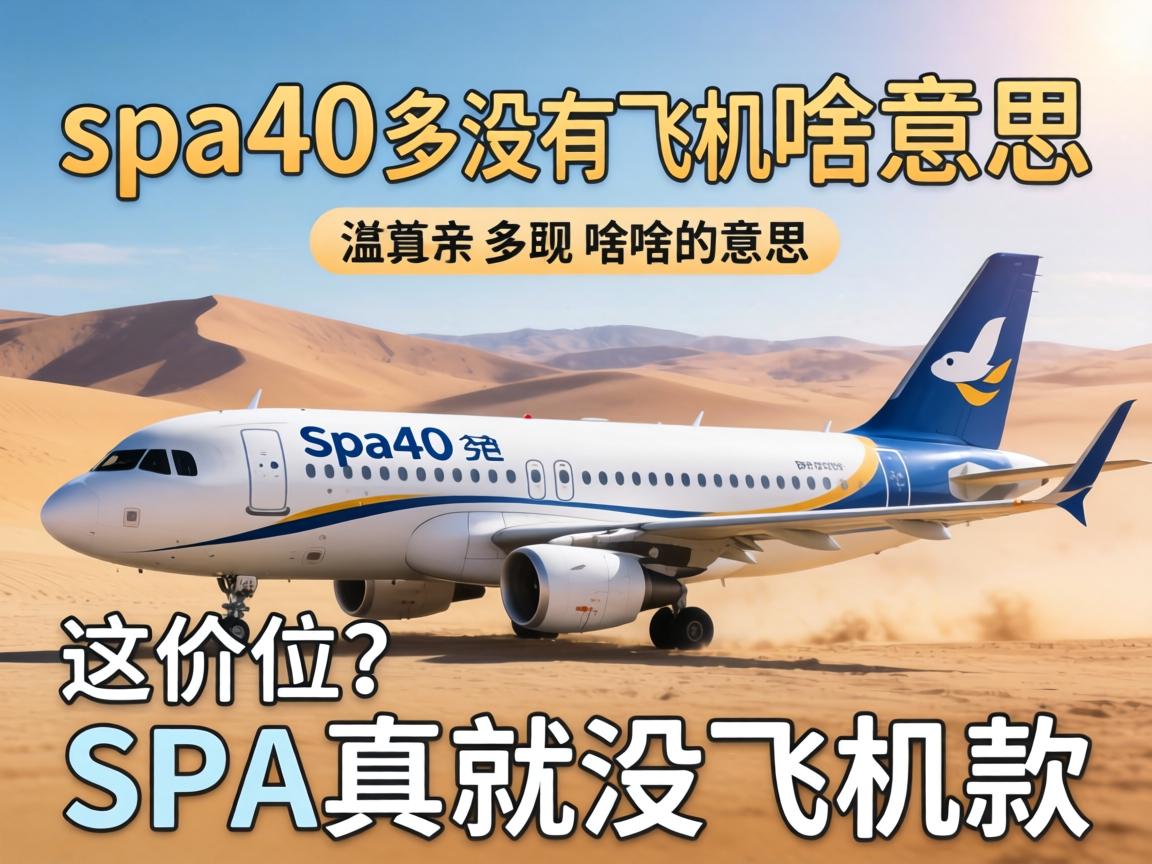 spa400多没有飞机啥意思?这价位的SPA真就没飞机款?
