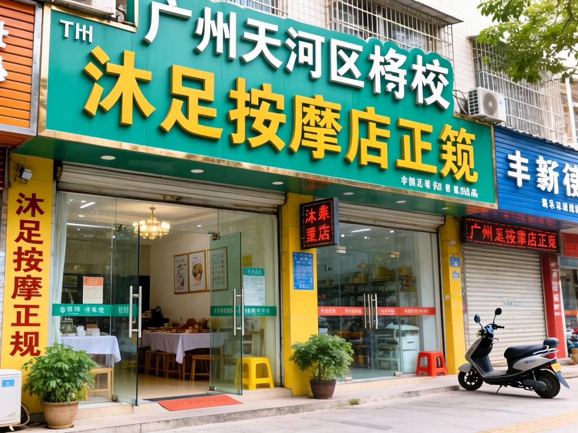 广州天河区靠近技校的沐足按摩店正规不?