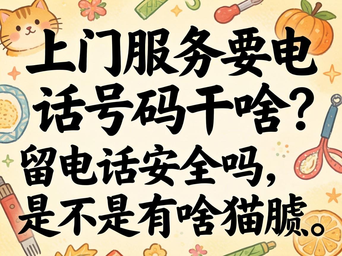 上门效劳要电话号码干啥？？留电话清静吗，，，，，是不是有啥猫腻？？