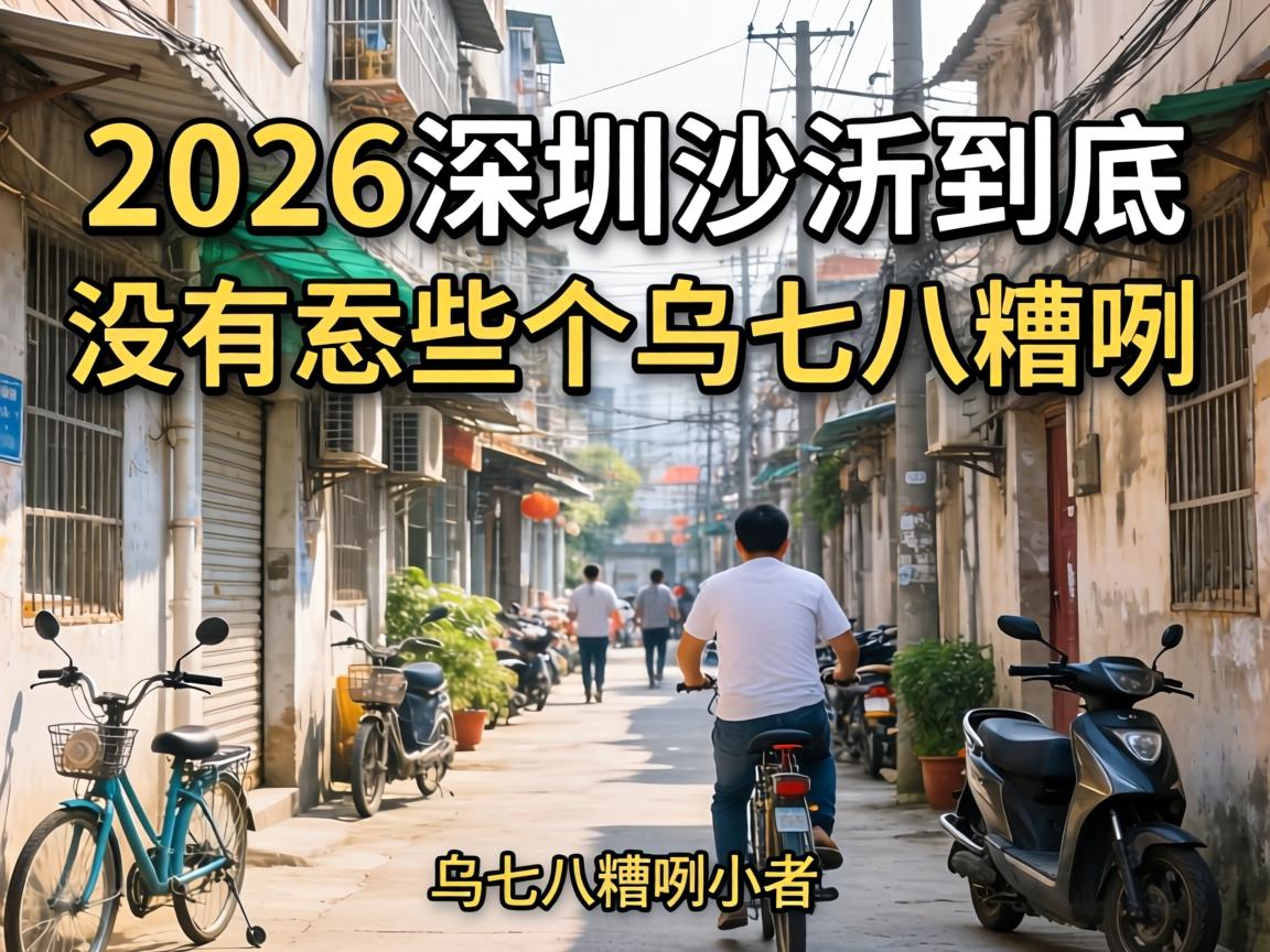 2026年深圳沙井到底有没有恁些个乌七八糟咧小巷？