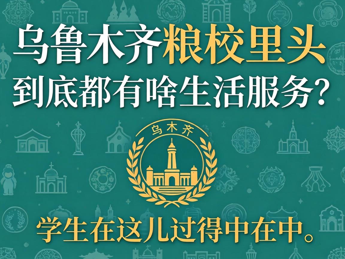 乌鲁木齐粮校里头究竟都有啥生涯效劳？？？？？学生在这儿过得中不中？？？？？